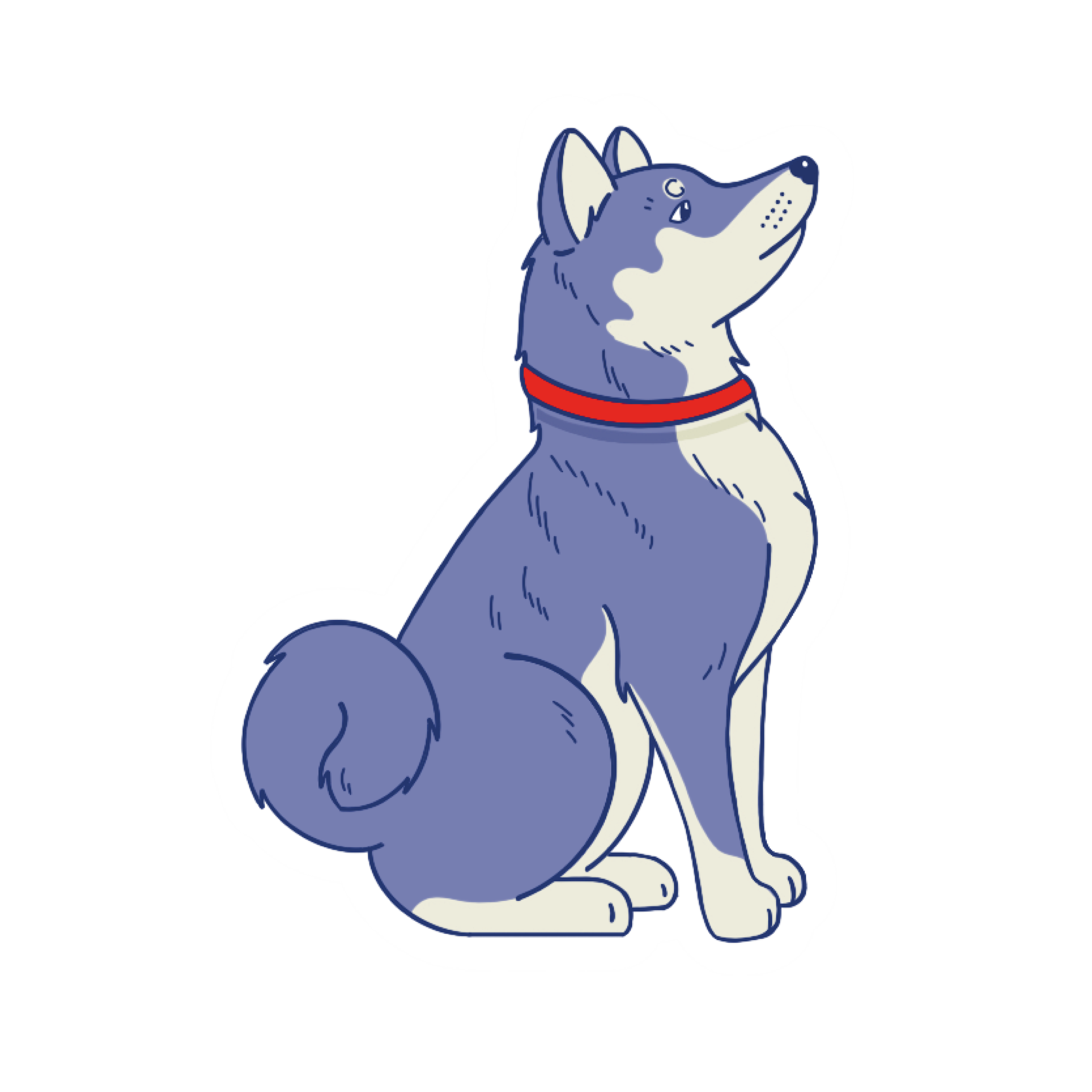 Porte-clés époxy Shiba Inu – Image 3