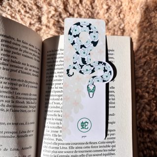 Marque page Serpent