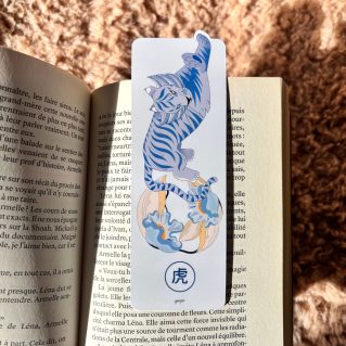 Marque page Tigre