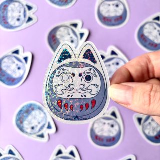 Sticker Daruma Inu
